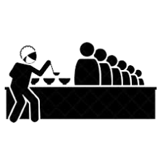 COMMUNITY KITCHEN PROVIDING FOOD